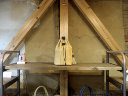 ボンサックS　ラクダ革