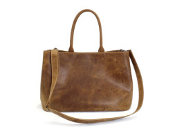 Camel Leather Bag