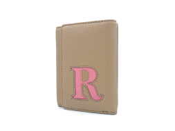 三つ折り財布　インレイ “Ｒ”